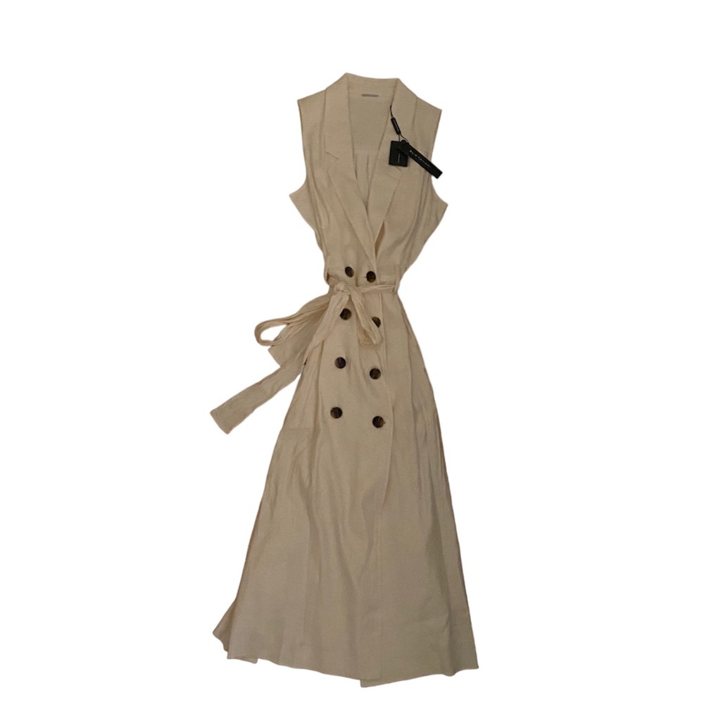BNWT Elie Tahari 100% linen dress